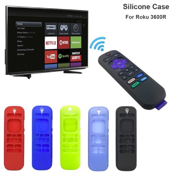 remote controlers silicone case durable lightweight protective sleeve for r*oku 3600r control
remote controlers silicone case durable lightweight protective sleeve for r*oku 3600r control
