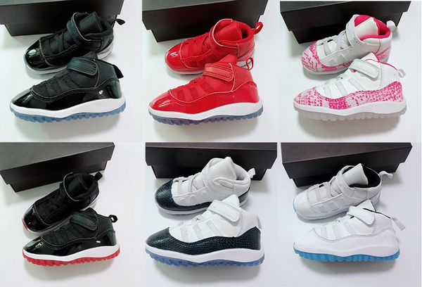 high 11 11s kids basketball shoes low white bred legend blue concord red black new born baby trainer sneakers us 6c-10c
high 11 11s kids basketball shoes low white bred legend blue concord red black new born baby trainer sneakers us 6c-10c