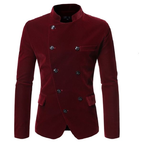 men's suits & blazers blazer for the men 2021 from in with skittles and double-breasted stand-up suit jacket, White;black
men's suits & blazers blazer for the men 2021 from in with skittles and double-breasted stand-up suit jacket, White;black