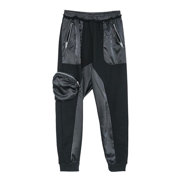 women's pants & capris lanmrem 2021 spring high street korean fashion haren personality patchwork cargo black toursers women yh783, Black;white
women's pants & capris lanmrem 2021 spring high street korean fashion haren personality patchwork cargo black toursers women yh783, Black;white
