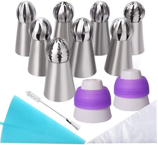 baking & pastry tools 22pcs set silicone bag tips kitchen cake icing piping cream decorating reusable bags
baking & pastry tools 22pcs set silicone bag tips kitchen cake icing piping cream decorating reusable bags