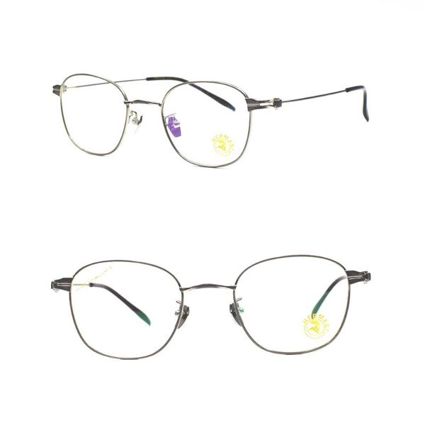 fashion sunglasses frames pure titanium vintage oval round eyeglass men women full rim myopia rx, Black
fashion sunglasses frames pure titanium vintage oval round eyeglass men women full rim myopia rx, Black