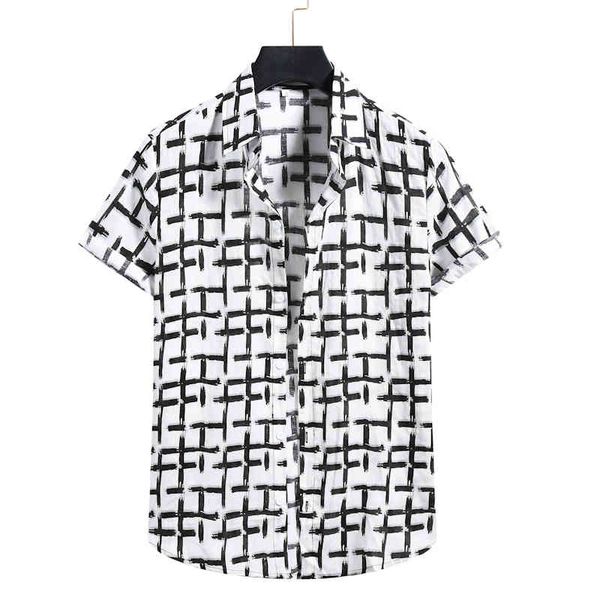 men's casual shirts round neck printed short sleeve shirt, casual fashion street clothes, holiday hawaiian summer, 2021, White;black
men's casual shirts round neck printed short sleeve shirt, casual fashion street clothes, holiday hawaiian summer, 2021, White;black