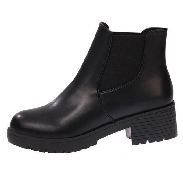 boots style fashion women round head thick bottom pu leather waterproof woman snow platform black
boots style fashion women round head thick bottom pu leather waterproof woman snow platform black