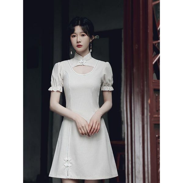 ethnic clothing elegant retract waist qipao female solid hollow out cheongsams elastic short sleeve classic chinese dress vestidos impr, Red
ethnic clothing elegant retract waist qipao female solid hollow out cheongsams elastic short sleeve classic chinese dress vestidos impr, Red
