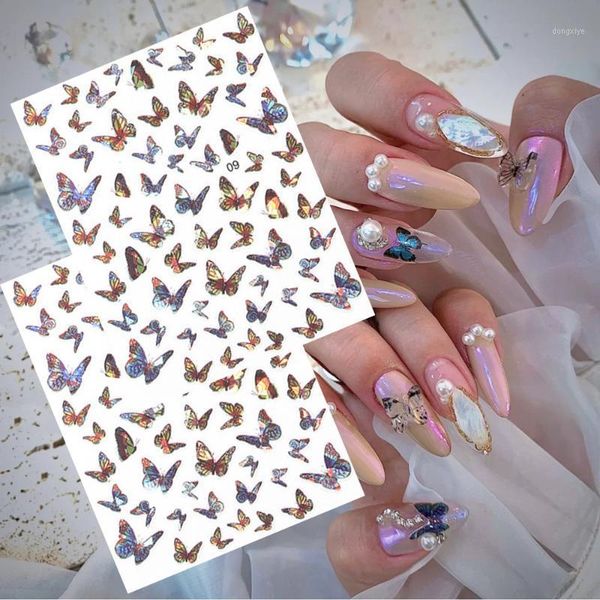 butterfly nail stickers colorful self-adhesive holographic adhesive decals charms diy manicure tips1, Black
butterfly nail stickers colorful self-adhesive holographic adhesive decals charms diy manicure tips1, Black