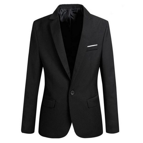 men's autumn winter solid color suit jacket casual slim fit one-button blazers for men blazer 2021 plus size suits &, White;black
men's autumn winter solid color suit jacket casual slim fit one-button blazers for men blazer 2021 plus size suits &, White;black