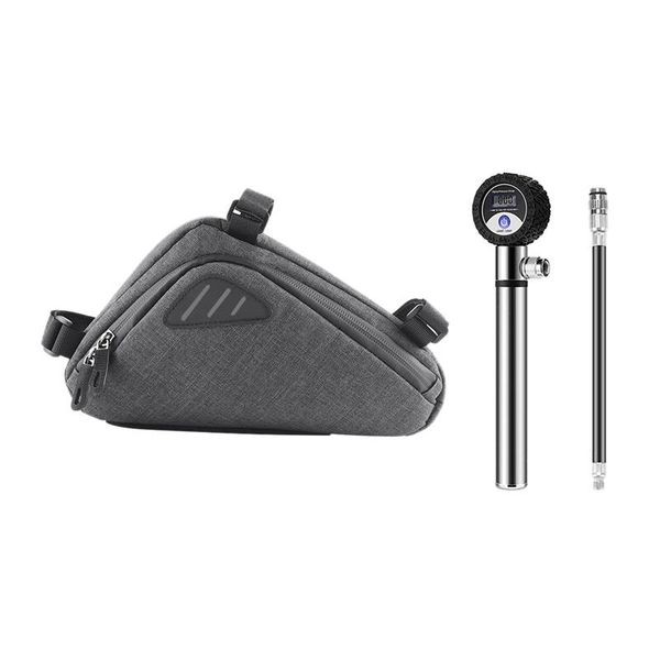 bike pumps 2 set accessories: 1 pcs waterproof bicycle triple-cornered pouch & digital tire air inflator
bike pumps 2 set accessories: 1 pcs waterproof bicycle triple-cornered pouch & digital tire air inflator