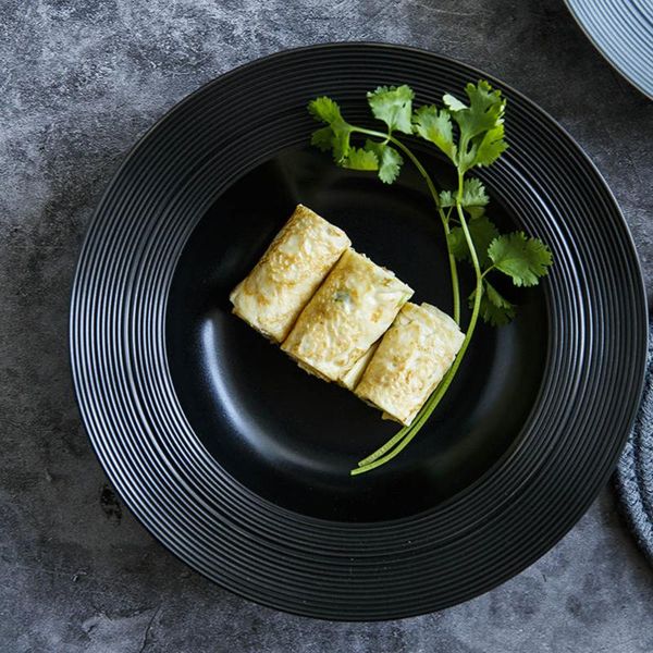 dishes & plates creative nordic style straw hat plate household brushed pattern noodle breakfast steak salad kitchen tableware
dishes & plates creative nordic style straw hat plate household brushed pattern noodle breakfast steak salad kitchen tableware