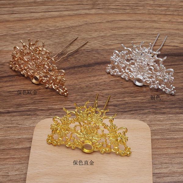 metal hair accessories comb jewelry making for diy handmade ,trendy vintage classic supplies clips & barrettes, Golden;silver
metal hair accessories comb jewelry making for diy handmade ,trendy vintage classic supplies clips & barrettes, Golden;silver