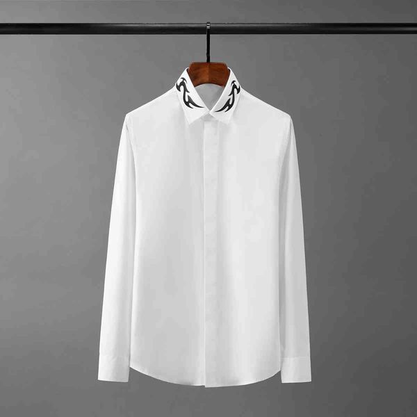 tee shirt shirt cotton male long sleeve printed collar casual mens fashion slim fit party man shirts 4xl, White;black
tee shirt shirt cotton male long sleeve printed collar casual mens fashion slim fit party man shirts 4xl, White;black