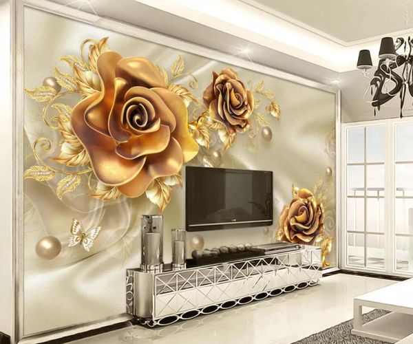 wallpapers european gold flower mural wallpaper 3d po for sitting room tv background floral wall paper roll custom
wallpapers european gold flower mural wallpaper 3d po for sitting room tv background floral wall paper roll custom
