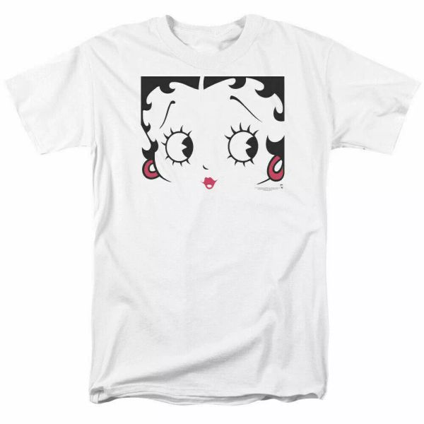 betty boop close up t shirt mens licensed cartoon merchandise classic tv white, White;black
betty boop close up t shirt mens licensed cartoon merchandise classic tv white, White;black