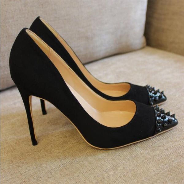 dress shoes fashion women pumps lady black studded spikes pointy toe high heels size33-43 12cm 10cm 8cm stiletto heeled
dress shoes fashion women pumps lady black studded spikes pointy toe high heels size33-43 12cm 10cm 8cm stiletto heeled