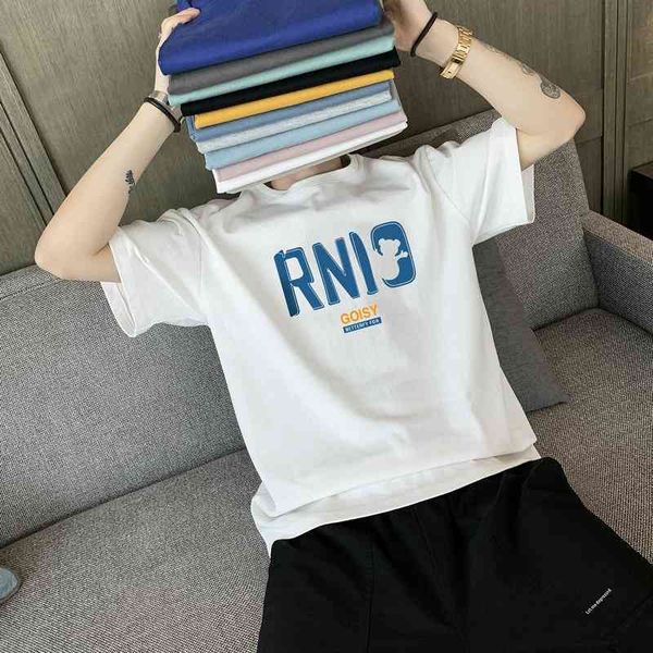 2021 summer new korean fashion men's round neck short sleeve t-shirt student letter youth t-shirt printing, White;black
2021 summer new korean fashion men's round neck short sleeve t-shirt student letter youth t-shirt printing, White;black