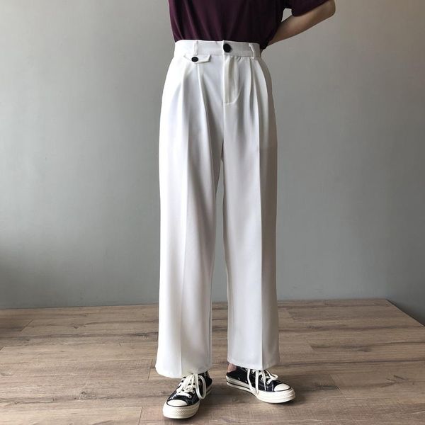 women's pants & capris sherhure 2021 women spring white pure color high waist straight fashion casual female trousers, Black;white
women's pants & capris sherhure 2021 women spring white pure color high waist straight fashion casual female trousers, Black;white