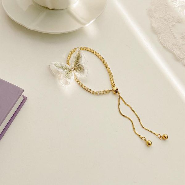 link, chain retro lady sweet embroidery butterfly bracelet for women korean shaped crystal jewelry, Black
link, chain retro lady sweet embroidery butterfly bracelet for women korean shaped crystal jewelry, Black