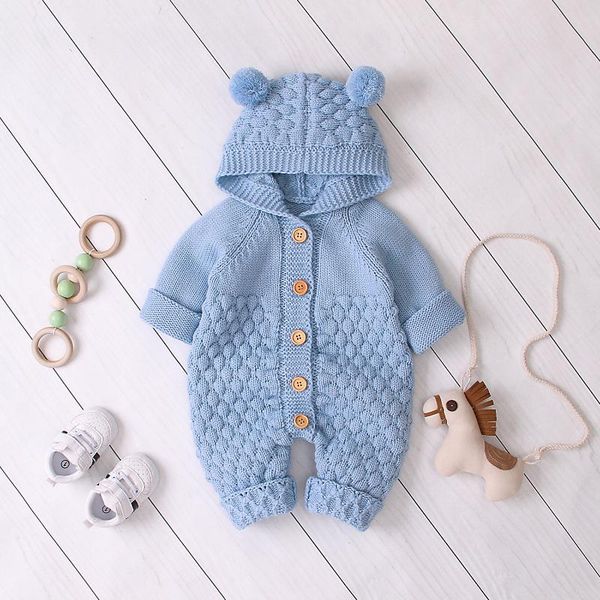 pullover long-sleeve infant overalls, knitted-out nightgown for autumn and winter girls boys, one-piece sweater vest 0-24-mon, Blue
pullover long-sleeve infant overalls, knitted-out nightgown for autumn and winter girls boys, one-piece sweater vest 0-24-mon, Blue