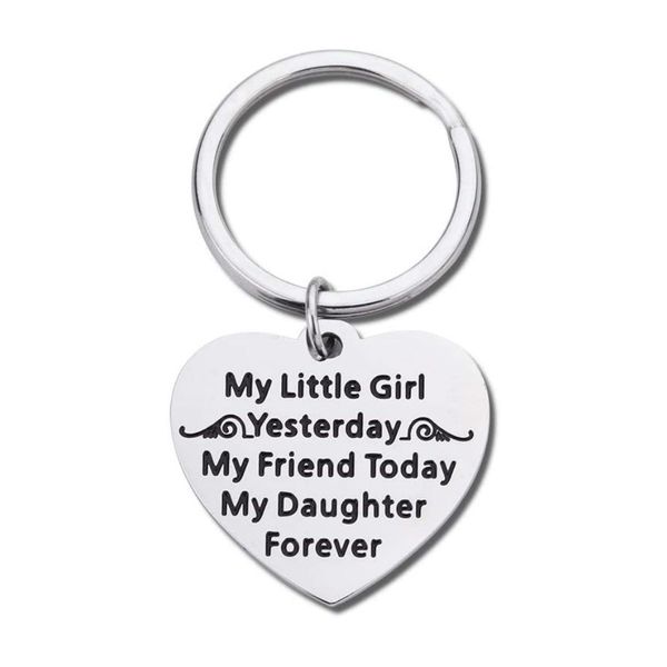 car key chain daughter birthday gifts love keychain father mother keyring gift idea for daughter wedding giftsdio chan contact, Slivery;golden
car key chain daughter birthday gifts love keychain father mother keyring gift idea for daughter wedding giftsdio chan contact, Slivery;golden