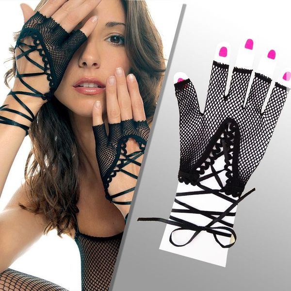 five fingers gloves 2pairs/4pcs fishnet mesh lace wrist band fingerless glove mibatcave goth lolita stage party costume christmas, Blue;gray
five fingers gloves 2pairs/4pcs fishnet mesh lace wrist band fingerless glove mibatcave goth lolita stage party costume christmas, Blue;gray