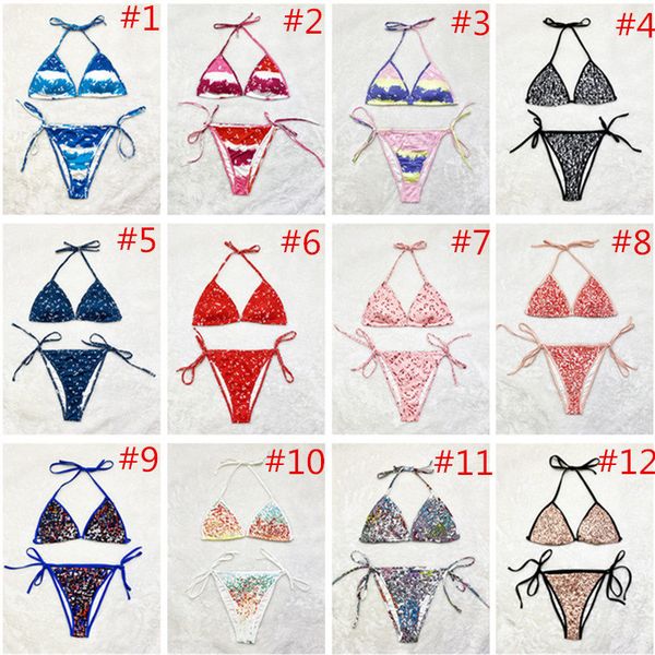 classic letter swimwear women girls bikini suit lace-up bra tanks + shorts 2 piece outfits two layer fashion swimsuit designer beachwear 12, White
classic letter swimwear women girls bikini suit lace-up bra tanks + shorts 2 piece outfits two layer fashion swimsuit designer beachwear 12, White