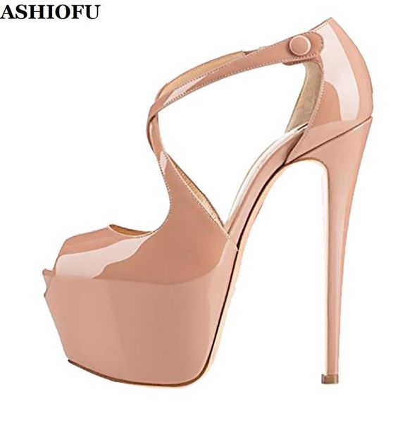 handmade ladies super-heel sandals x-straps party prom dress shoes platform peep-toe evening club fashion, Black
handmade ladies super-heel sandals x-straps party prom dress shoes platform peep-toe evening club fashion, Black