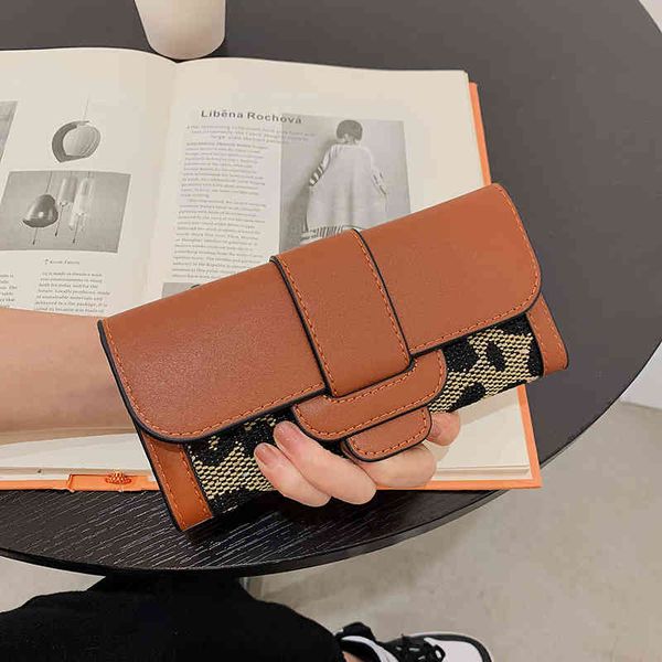 wallets bags handbags leopard canvas short purse women's long contrast color folding change clip multi card buckle handbag tide bag, Red;black
wallets bags handbags leopard canvas short purse women's long contrast color folding change clip multi card buckle handbag tide bag, Red;black