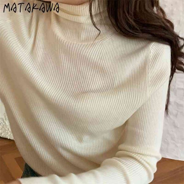 slim pits to keep warm sweater women korean ins retro wild turtleneck pullover inner base knit 210506, White;black
slim pits to keep warm sweater women korean ins retro wild turtleneck pullover inner base knit 210506, White;black