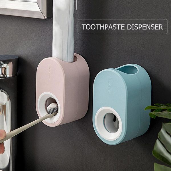 toothbrush holders wall mounted automatic squeezer holder bathroom supplies toothpaste modern punch-dispenser
toothbrush holders wall mounted automatic squeezer holder bathroom supplies toothpaste modern punch-dispenser