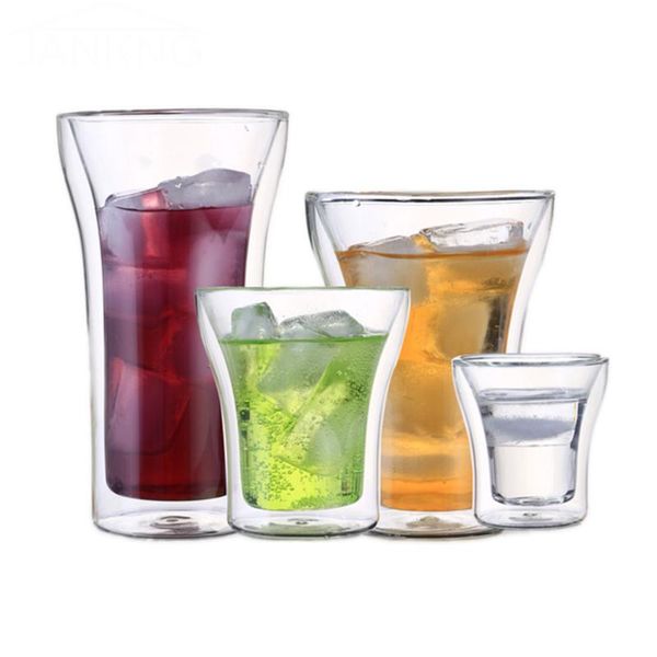 wine glasses 1pcs 80ml double wall glass clear handmade heat resistant mini tea drink cups healthy mug coffee insulated
wine glasses 1pcs 80ml double wall glass clear handmade heat resistant mini tea drink cups healthy mug coffee insulated