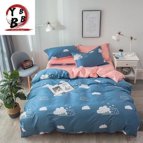 bedding sets home textile blue white cloud cartoon duvet cover pillowcase flat bed sheet boy teen girls set king bedclothes
bedding sets home textile blue white cloud cartoon duvet cover pillowcase flat bed sheet boy teen girls set king bedclothes