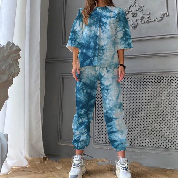 fashion loose print half sleeve shirt and pants suit two piece sets ladies clothes outfits tracksuit women casual women's, White
fashion loose print half sleeve shirt and pants suit two piece sets ladies clothes outfits tracksuit women casual women's, White