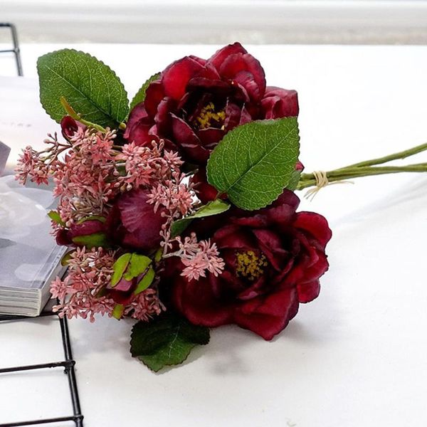christmas decorations artificial flowers wedding bouquet rose wildflowers flower arrangements home bridal décor
christmas decorations artificial flowers wedding bouquet rose wildflowers flower arrangements home bridal décor
