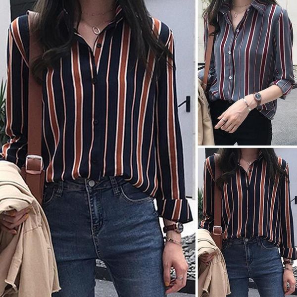 women's blouses & shirts women stripe v neck shirt collar button multicolored daily work wear breathable, White
women's blouses & shirts women stripe v neck shirt collar button multicolored daily work wear breathable, White