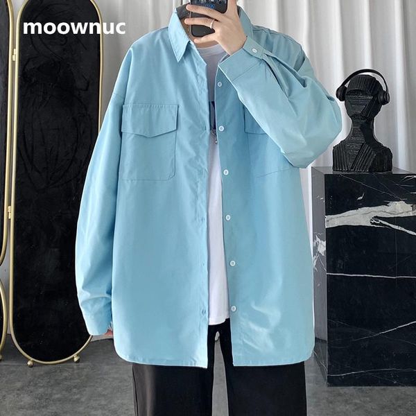 autumn casual mens long sleeves shirts cotton student style men's clothing fashion shirt men size -5xl, White;black
autumn casual mens long sleeves shirts cotton student style men's clothing fashion shirt men size -5xl, White;black
