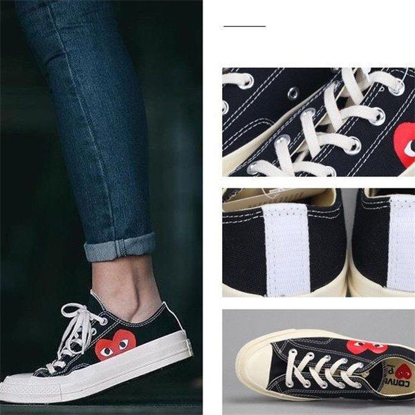 all star mens commes des garcons play chuck 1970s casual shoes for girl taylor vulcanized sneaker boy skateboard triple womens skate canvas, Black;red
all star mens commes des garcons play chuck 1970s casual shoes for girl taylor vulcanized sneaker boy skateboard triple womens skate canvas, Black;red