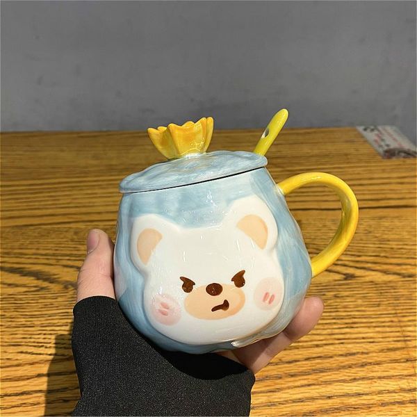 mugs ins korean cute cartoon breakfast creative water cup girl student ceramic cups with lid spoon straw set kawaii tea coffee
mugs ins korean cute cartoon breakfast creative water cup girl student ceramic cups with lid spoon straw set kawaii tea coffee