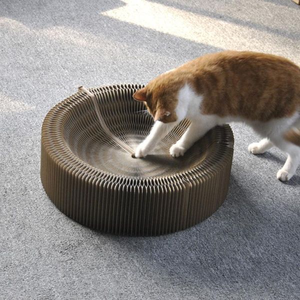 cat beds & furniture corrugated paper bed house net kitten scratch board toys scratcher grinder rubs wear-resistant scratching nest pets
cat beds & furniture corrugated paper bed house net kitten scratch board toys scratcher grinder rubs wear-resistant scratching nest pets