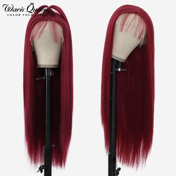 straight lace front wig synthetic wigs for black women red cosplay 26 inch lace frontal wig natural hair perruques dentelle
straight lace front wig synthetic wigs for black women red cosplay 26 inch lace frontal wig natural hair perruques dentelle