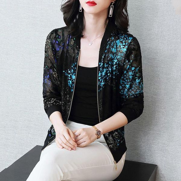 women's jackets women 's silk jacket 2021 printed thin loose cardigan sunscreen baseball uniform, Black;brown
women's jackets women 's silk jacket 2021 printed thin loose cardigan sunscreen baseball uniform, Black;brown