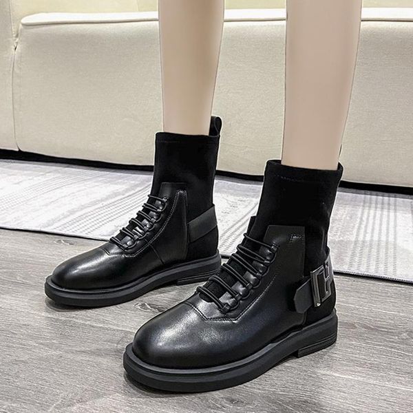 boots 2021 fashion women black ankle round toe pu slip on autumn shoes woman patchwork low heels sock female
boots 2021 fashion women black ankle round toe pu slip on autumn shoes woman patchwork low heels sock female