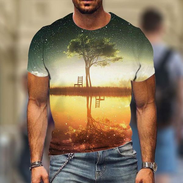 men's t-shirts big tree graphic nature 3d summer casual short sleeve -selling fashion high street streetwear, White;black
men's t-shirts big tree graphic nature 3d summer casual short sleeve -selling fashion high street streetwear, White;black