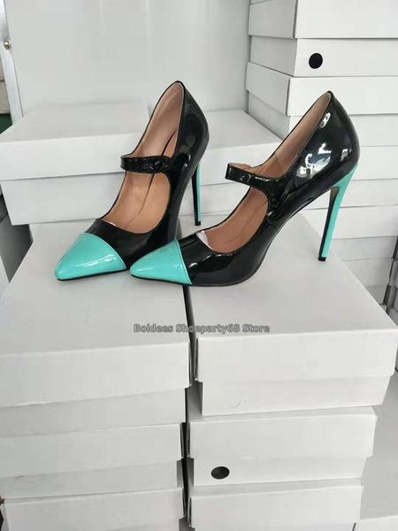 dress shoes 24 mixed color ankle wrap buckle high heels women pointed toe stiletto 10cm heeled height wedding party pumps, Black
dress shoes 24 mixed color ankle wrap buckle high heels women pointed toe stiletto 10cm heeled height wedding party pumps, Black