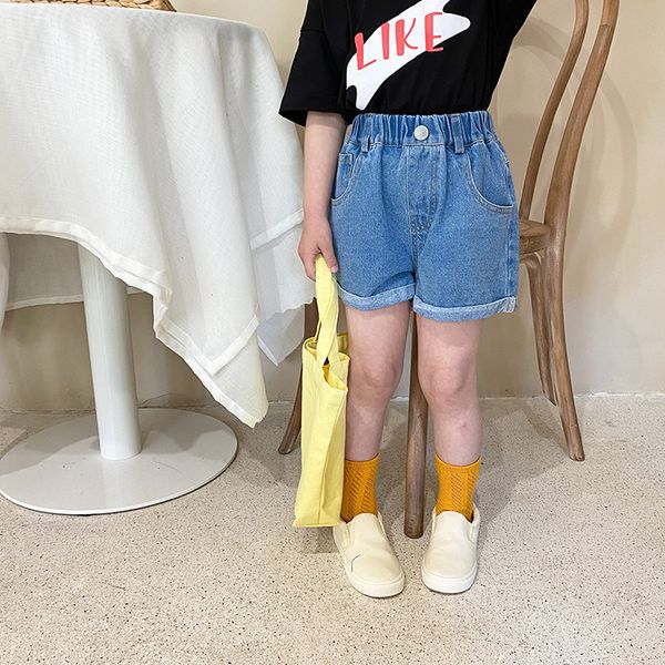 girls summer fashion cuffed denim shorts 1-7 years girl 2 colors all-match short jeans 210508, Black
girls summer fashion cuffed denim shorts 1-7 years girl 2 colors all-match short jeans 210508, Black