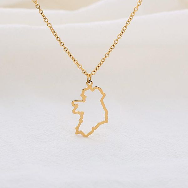 pendant necklaces origami outline republic of ireland map necklace for motherland hometown female ladies party, Silver
pendant necklaces origami outline republic of ireland map necklace for motherland hometown female ladies party, Silver