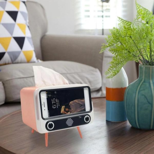 tissue boxes & napkins storage box for holder creative retro tv deskpaper-pumping case organizer can be used as phones
tissue boxes & napkins storage box for holder creative retro tv deskpaper-pumping case organizer can be used as phones