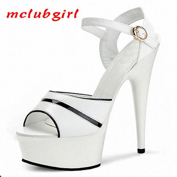 mclubgirl 15cm heels round head buckle ultra-high heel thin transparent crystal waterproof platform women's sandals lyp, Black
mclubgirl 15cm heels round head buckle ultra-high heel thin transparent crystal waterproof platform women's sandals lyp, Black