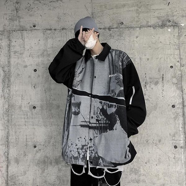 men's jackets spring loose coat trendy sports jacket korean all-match casual baseball uniform male trend streetwear coats, Black;brown
men's jackets spring loose coat trendy sports jacket korean all-match casual baseball uniform male trend streetwear coats, Black;brown