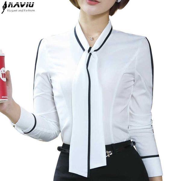 naviu fashion womens and blouses blusas mujer de moda chiffon shirt office ladies formal work wear 210604, White
naviu fashion womens and blouses blusas mujer de moda chiffon shirt office ladies formal work wear 210604, White