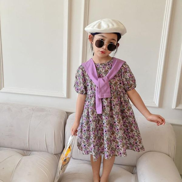 summer arrival girls fashion floral dress kids korean design dresses girl's, Red;yellow 
summer arrival girls fashion floral dress kids korean design dresses girl's, Red;yellow